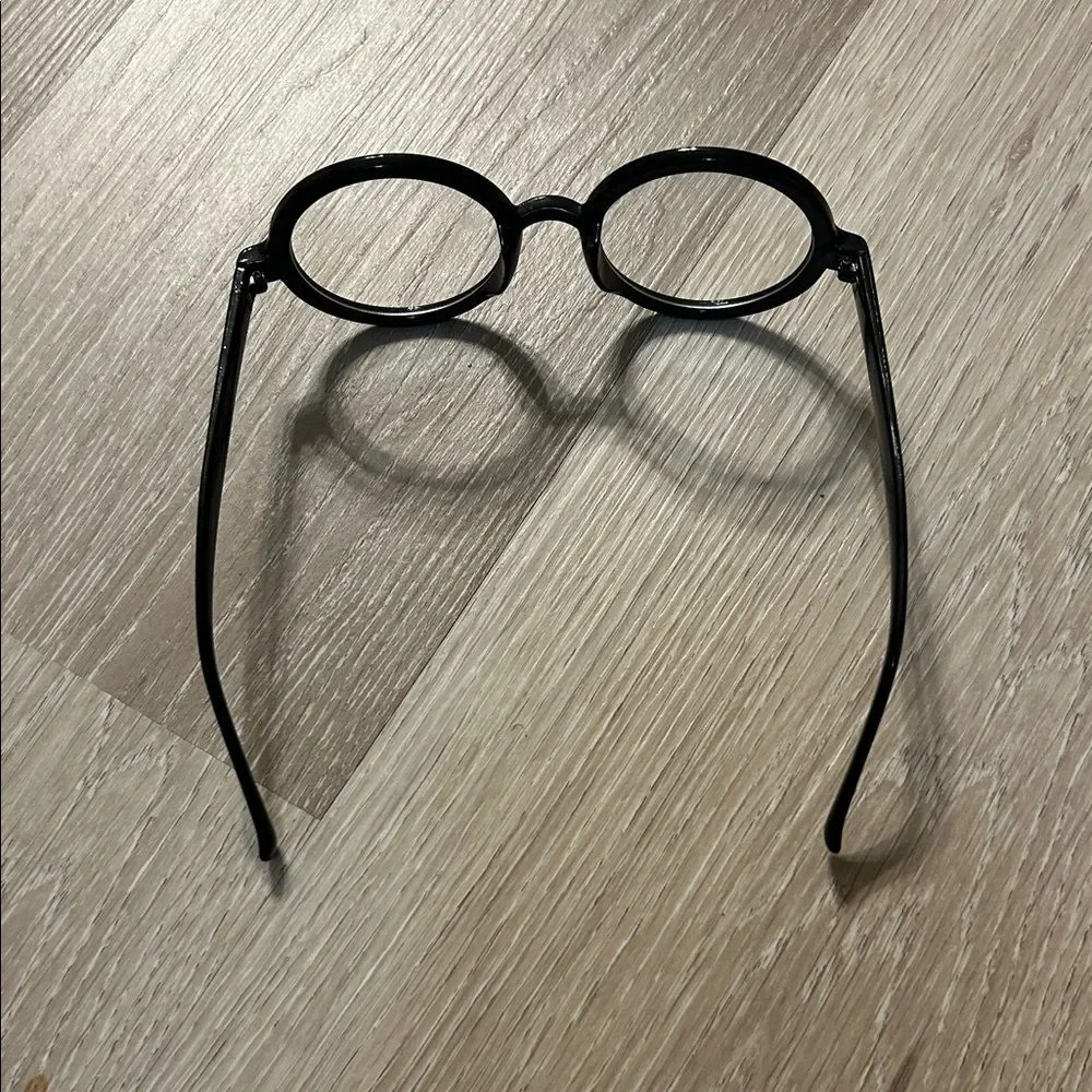 Spooktacular Creations 2in Black Round Wizard Glasses